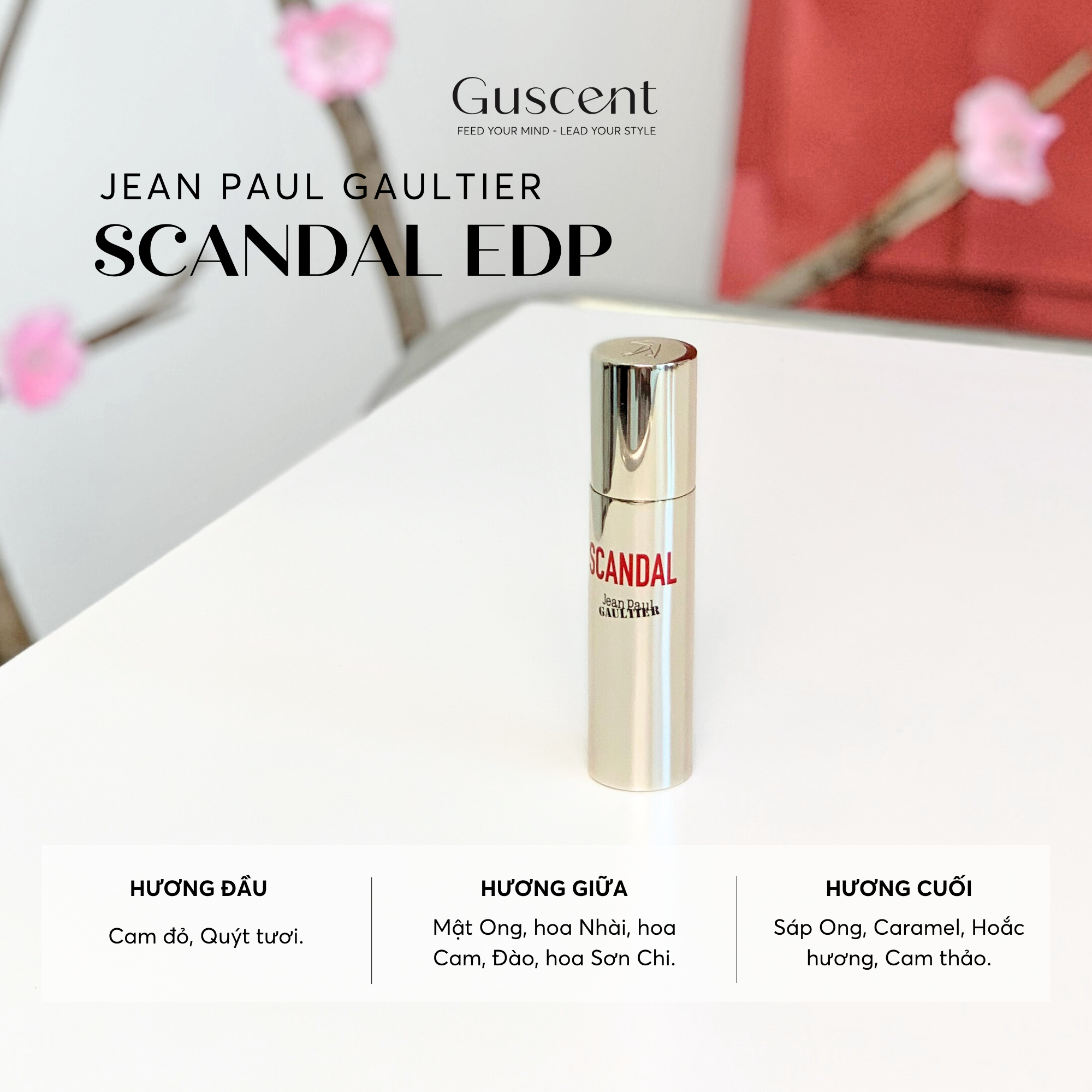 [MINI NỮ] NƯỚC HOA JEAN PAUL GAULTIER SCANDAL - CHẤN ĐỘNG NGỌT NGÀO ĐẦU TIÊN