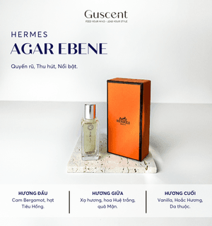 [MINI NỮ] NƯỚC HOA HERMESSENCE AGAR EBENE - GỖ TRẦM HƯƠNG HUYỀN BÍ
