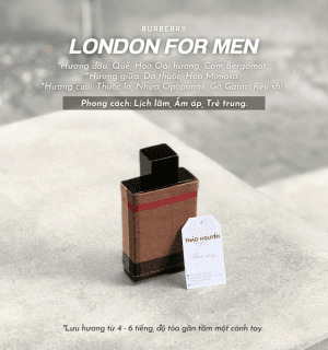 [ FULLSIZE NAM ] BURBERRY LONDON - DẤU ẤN QUÝ ÔNG THANH LỊCH